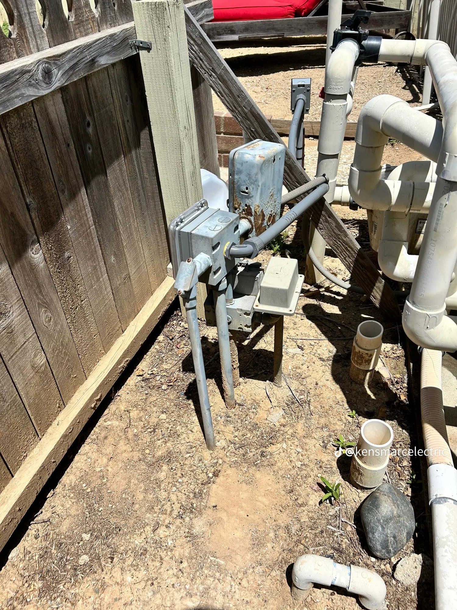 Swimming Pool Power Repair